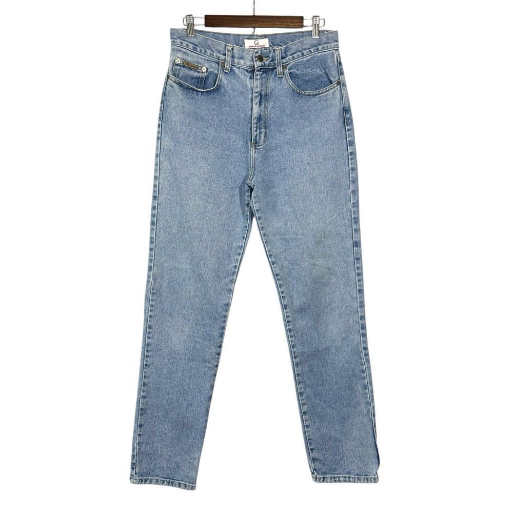 Vintage 80s‎ 90s YES Jeans 9/10 Georges Marciano High Waisted Light Wash Tapered